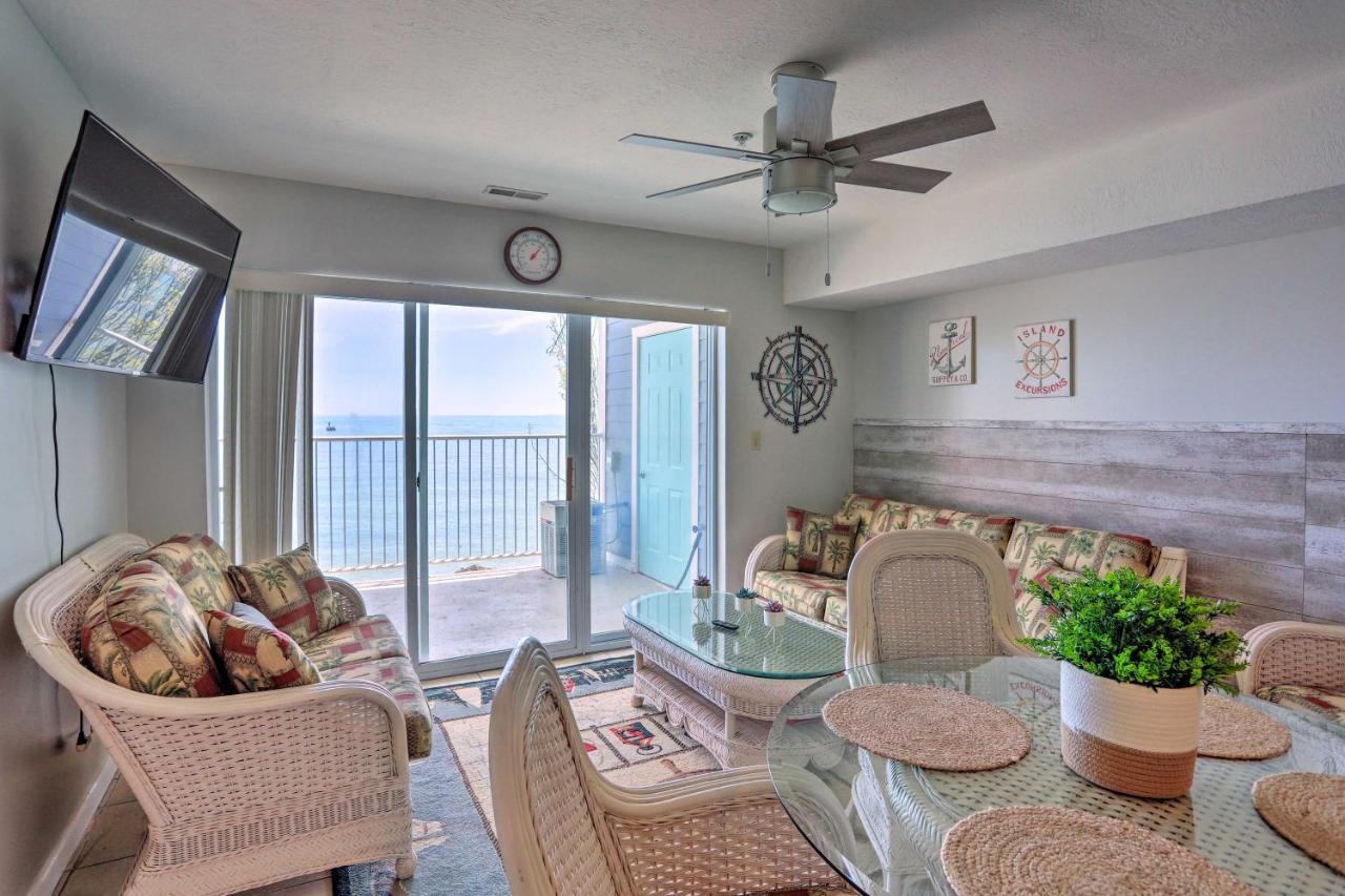 Cozy Lakefront Middle Bass Retreat With Balcony Put-in-Bay Exteriör bild
